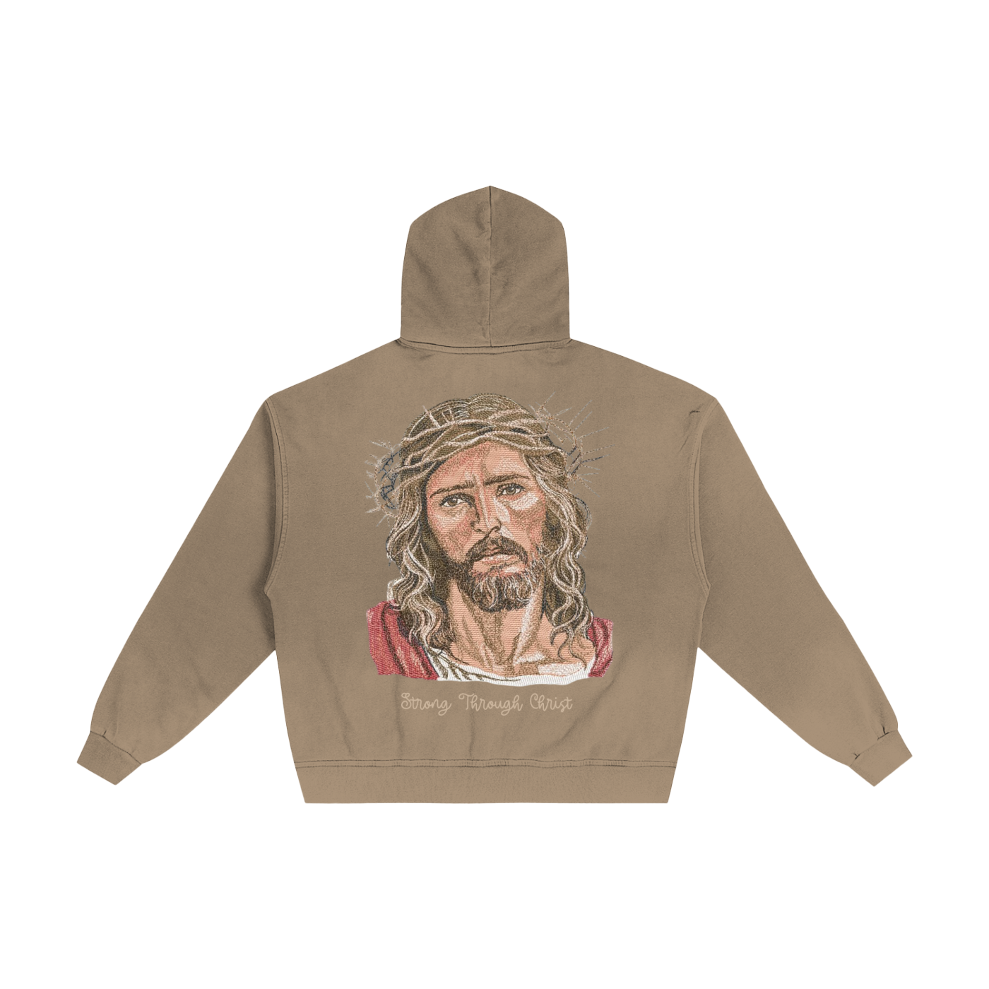 Yahweh Distressed Zip-Up