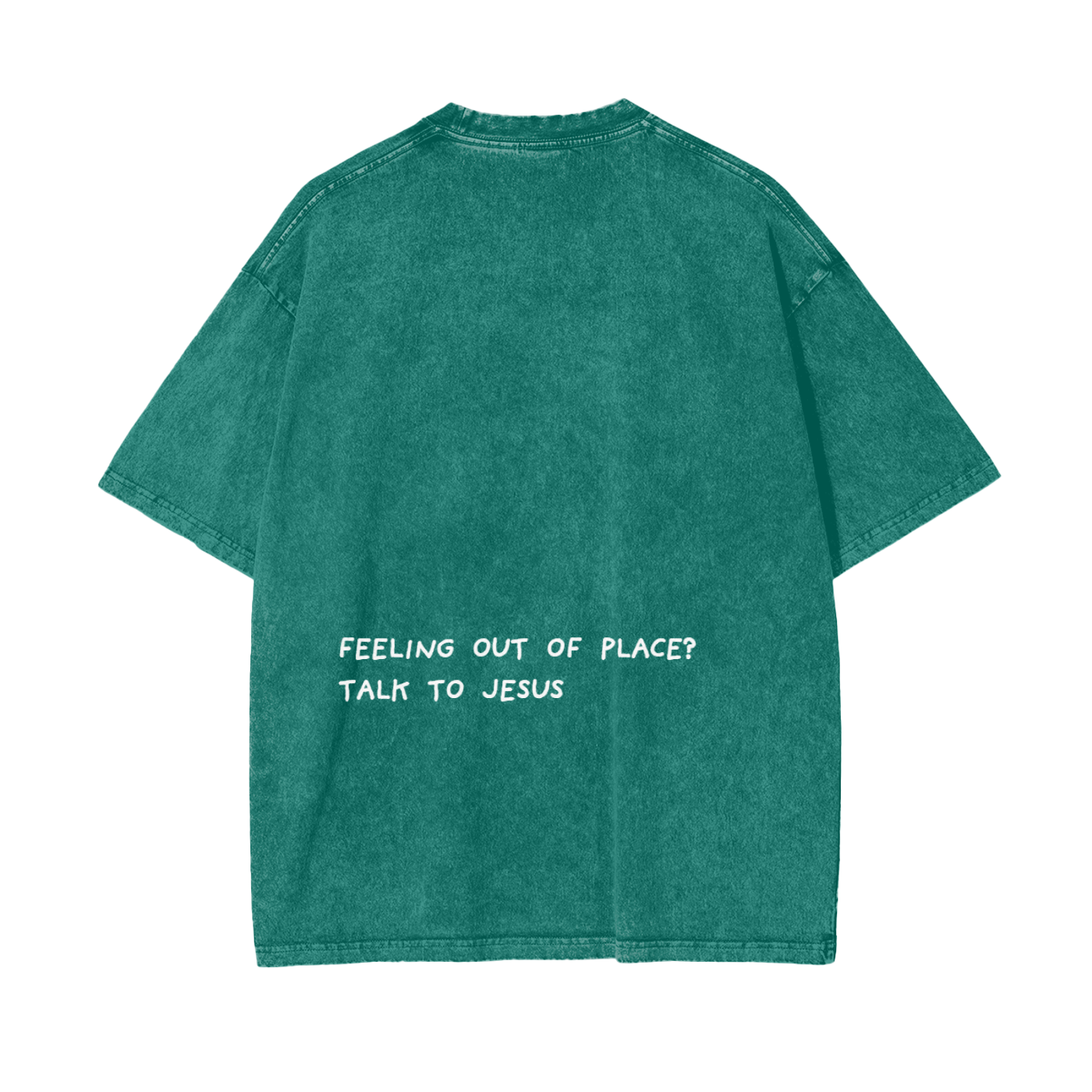 Talk To Jesus Box Tee
