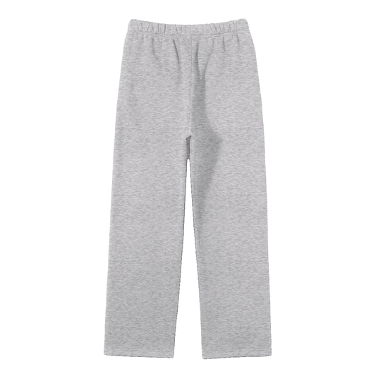 Gray sweatpants on a white background