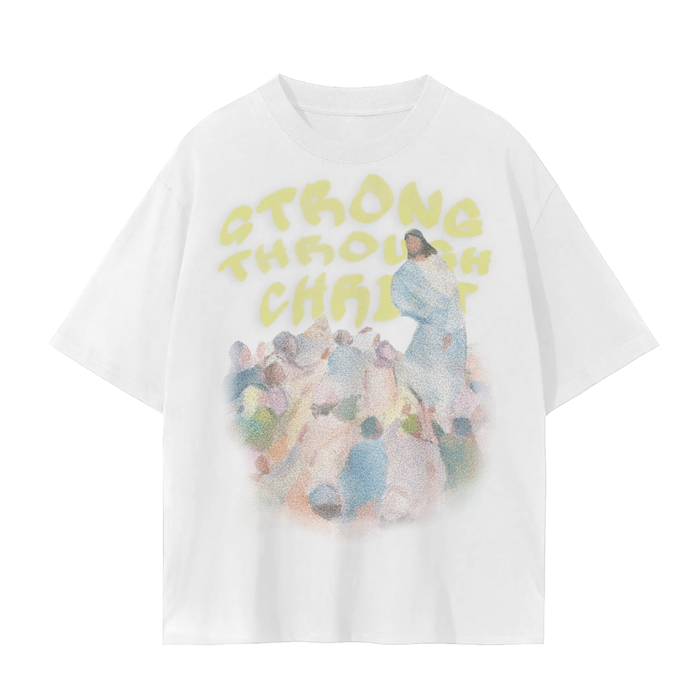 Rep your faith boldly with the Child Of God Graphic Tee. This premium, heavyweight cotton t-shirt features a high-quality puff print design. Perfect for Christian streetwear outfits. Fits true to size.