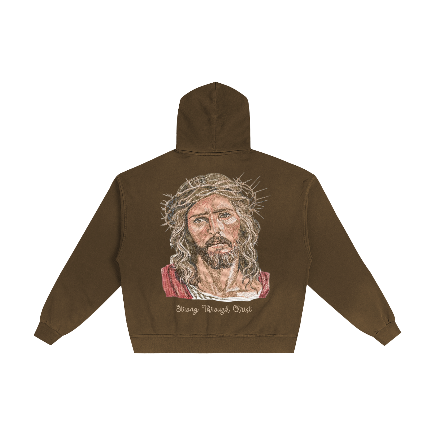 Yahweh Distressed Zip-Up